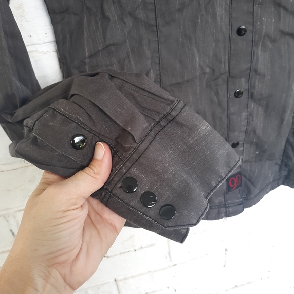 Vintage Panhandle Slim Embroidered Shirt size Medium - Picture 4 of 7